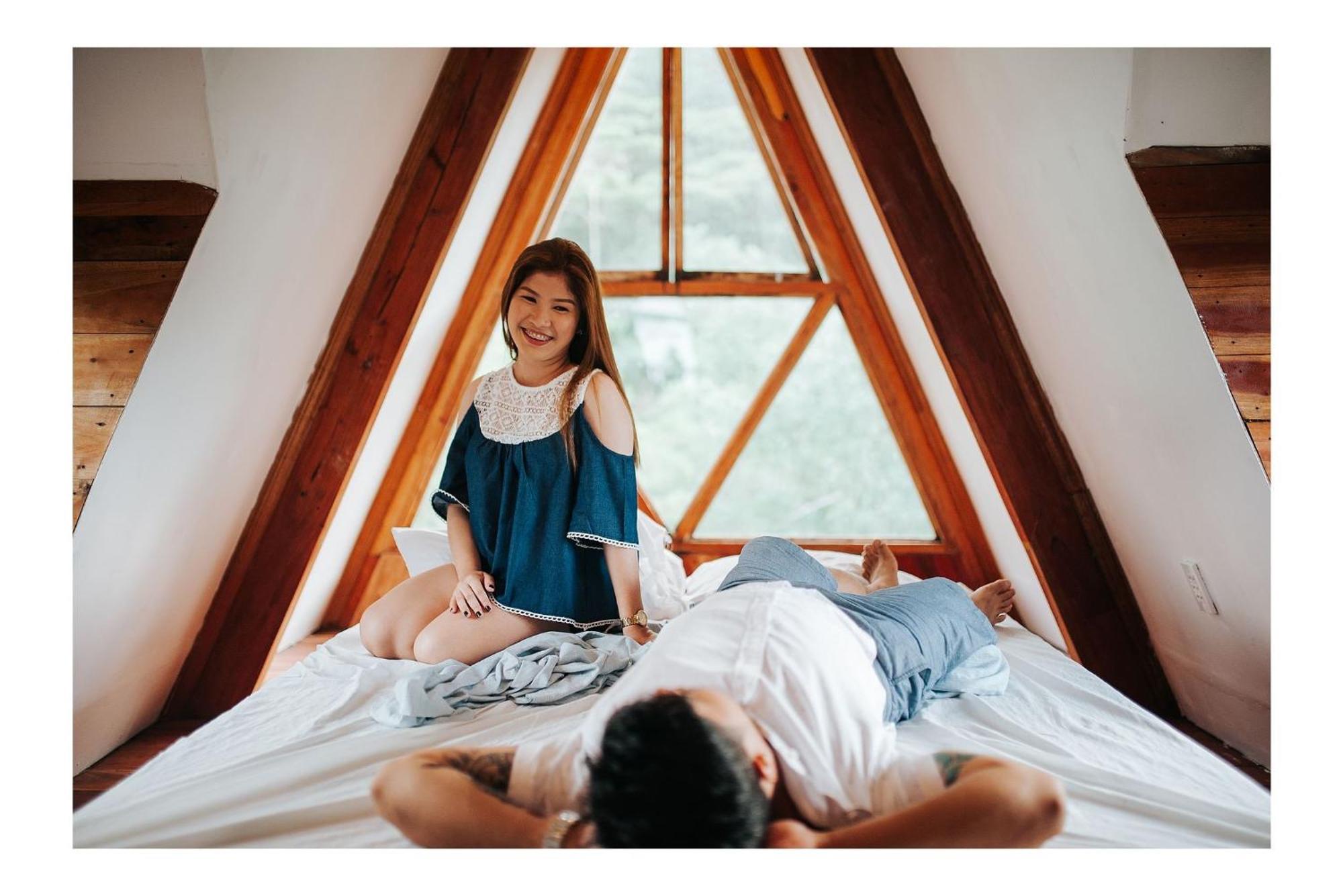 Camiguin Volcano Houses - A-Frame House Mambajao Esterno foto