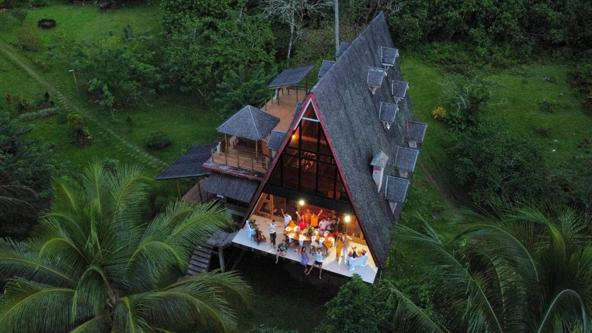 Camiguin Volcano Houses - A-Frame House Mambajao Esterno foto