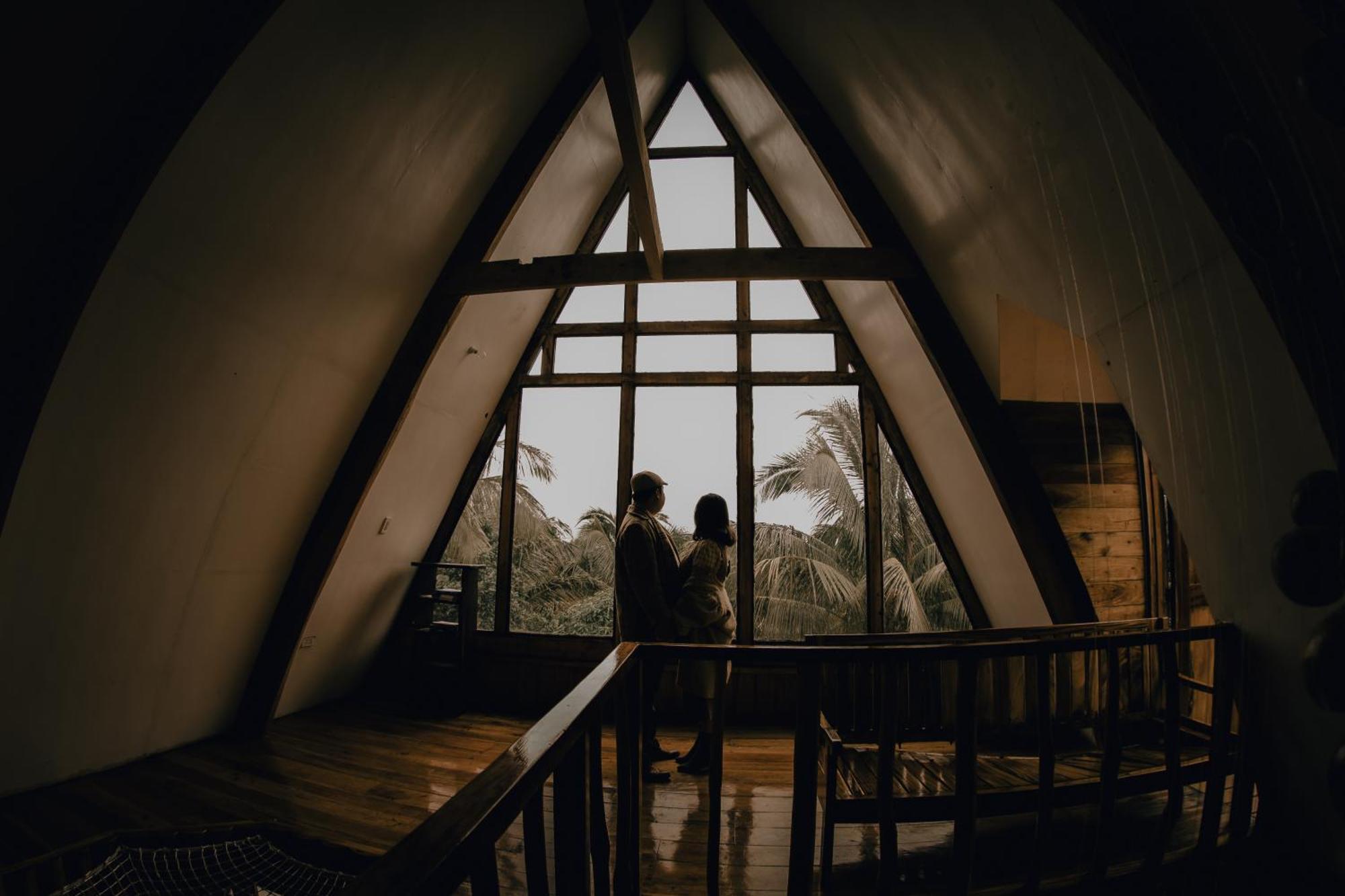 Camiguin Volcano Houses - A-Frame House Mambajao Esterno foto