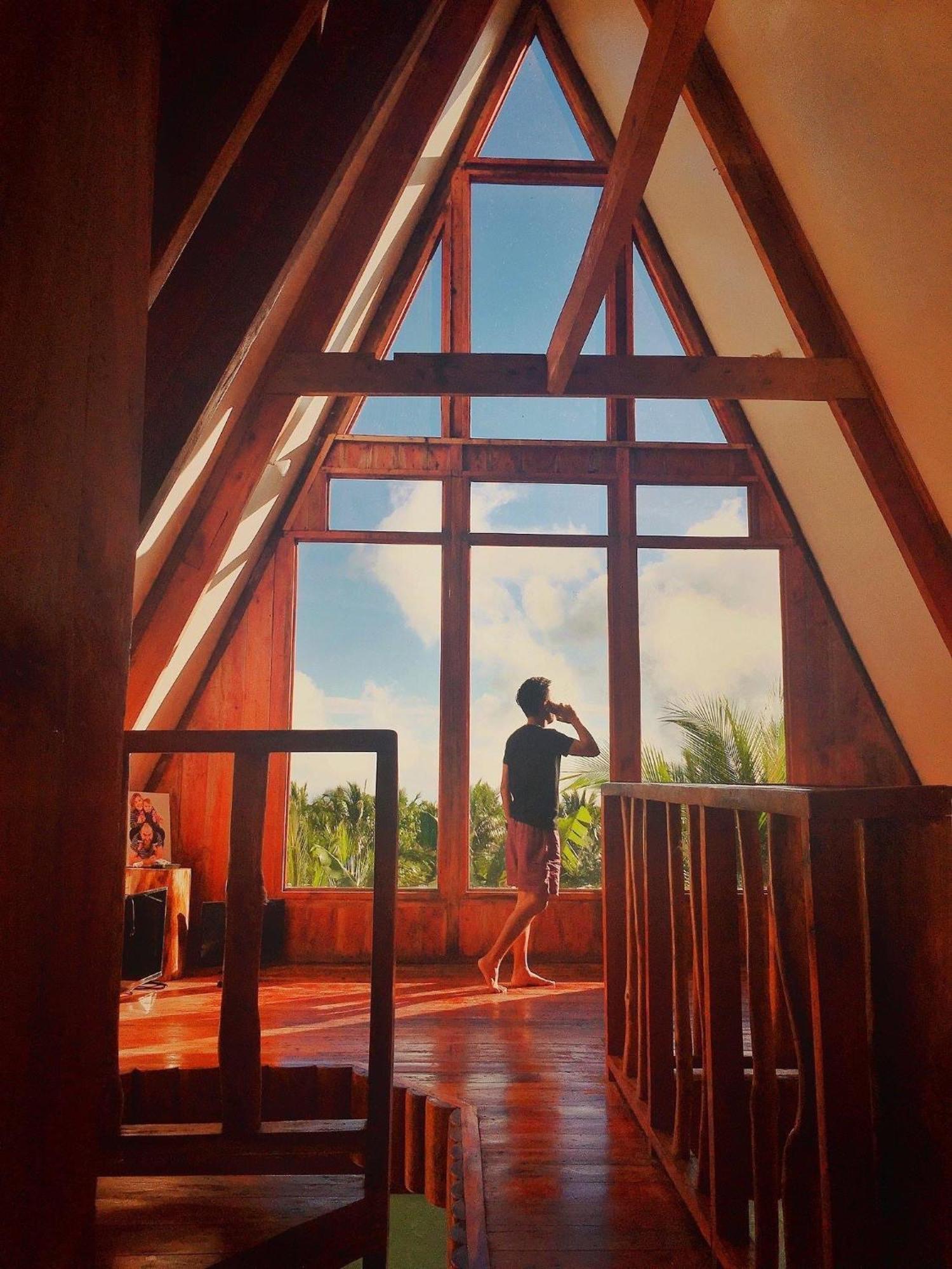 Camiguin Volcano Houses - A-Frame House Mambajao Esterno foto
