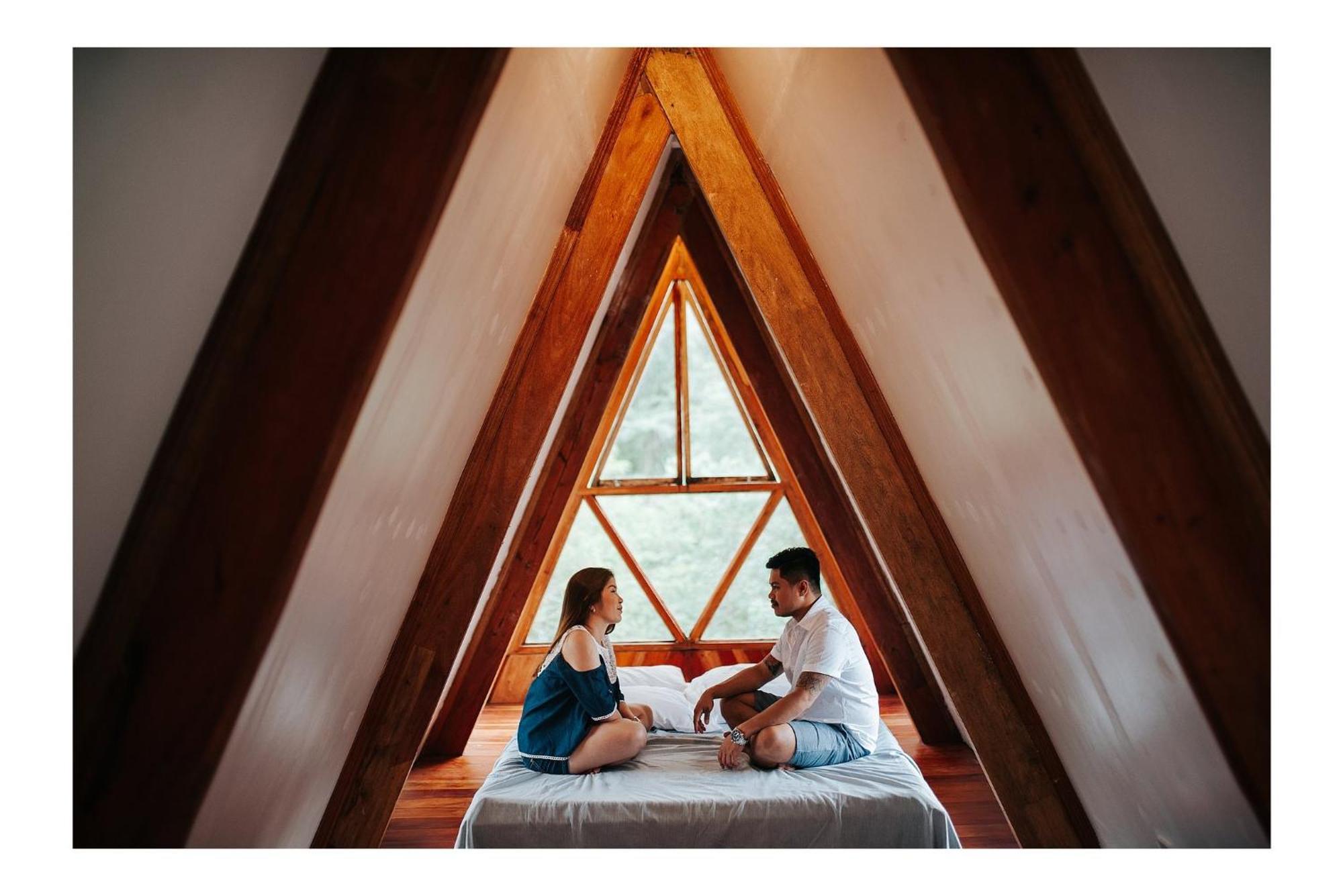 Camiguin Volcano Houses - A-Frame House Mambajao Esterno foto
